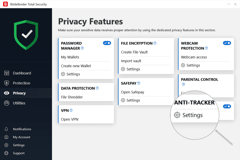 Bitdefender Anti-Tracker: How to Install & Enable